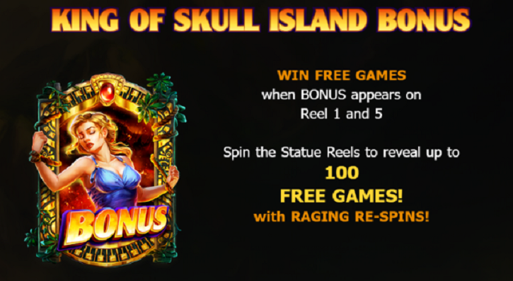 Bonus King Kong Fury Slots