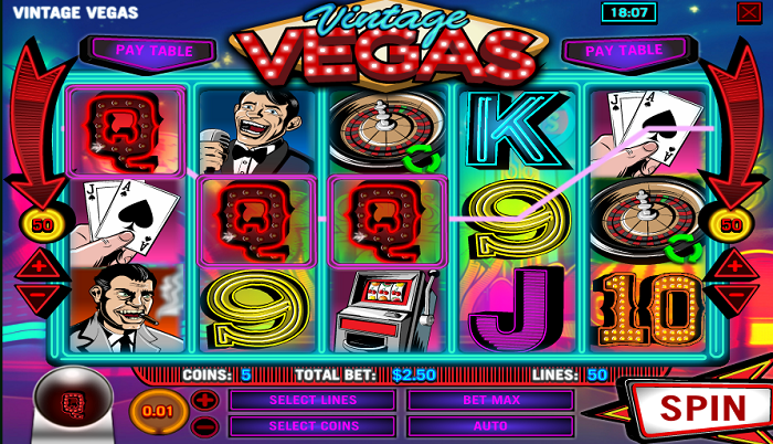 Reels View: Vintage Vegas Slot