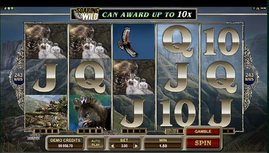 Untamed Slots Wild Collect Features