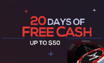 20 days of Cash Poker Special Offer at ACR