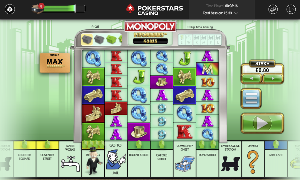 Monopoly MegaWays Slots