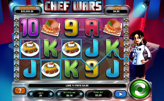 Arrows Edge Jackpot Slot: Chef Wars