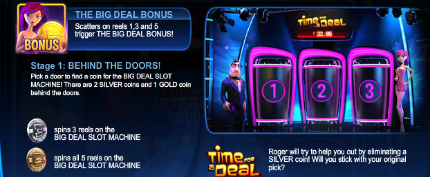 Time for a Deal - Online Slot Bonuses