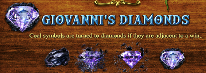 Giovannis Gems Diamond Bonus Feature