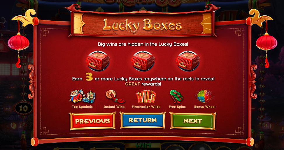 Bonus Boxes Feature - Great 88 Slots