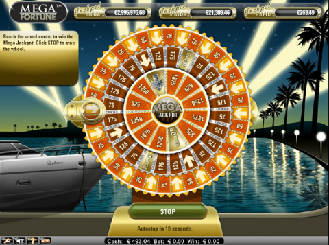Jackpot Wheel Mega Fortune
