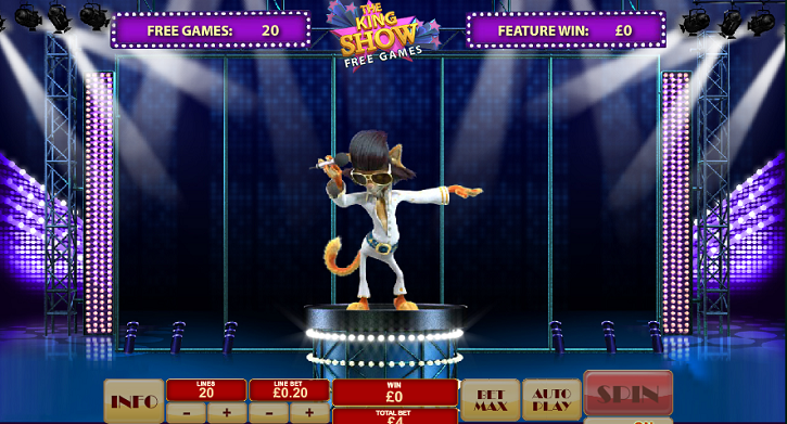 Free Spins Cat in Vegas Slot