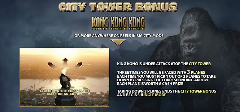 City Bonus King Kong Slots