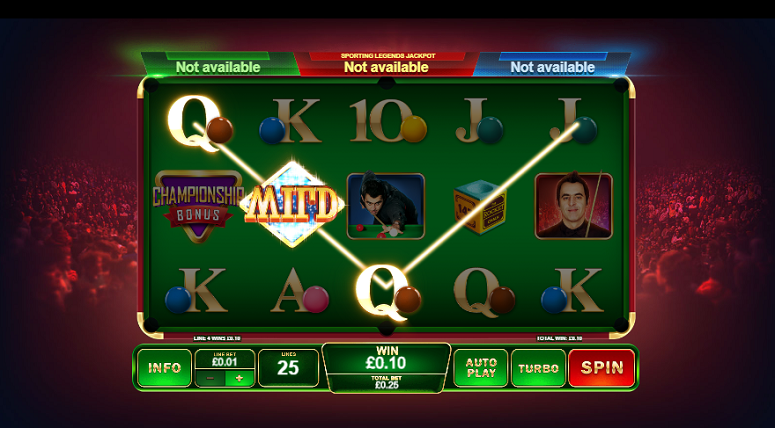 Reels of the Ronnie O'Sullivan Online Slots