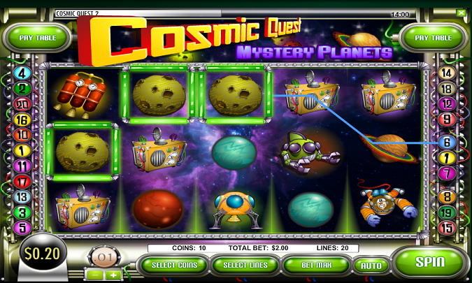 Cosmic Quest Review Mystery Planets Reels