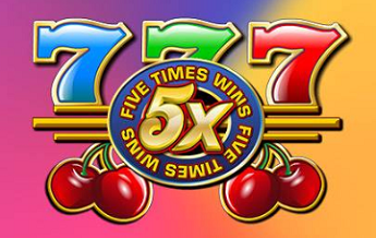 Five x Wins Slot logo - Rival Gaming
