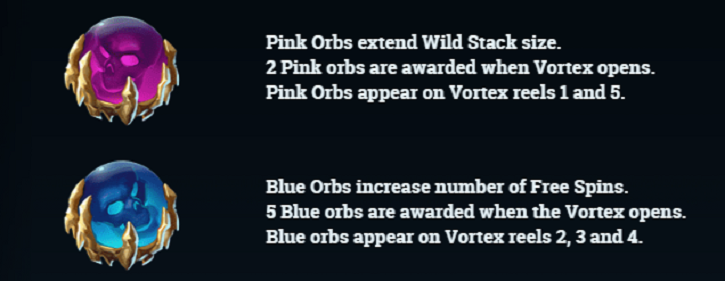 Orbs Dark Vortex Slot