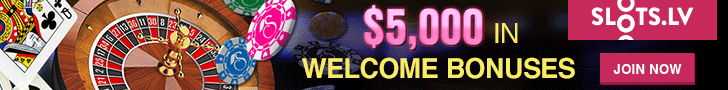 Big Welcome Bonus at Slots.lv (Tokens / Coupons Page)